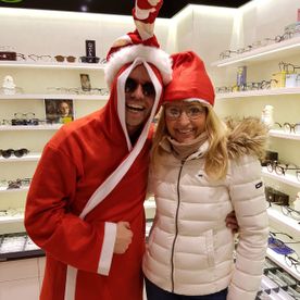 Optik Elsen, 2018: frostiges Weihnachtsevent mit Frost Eyewear