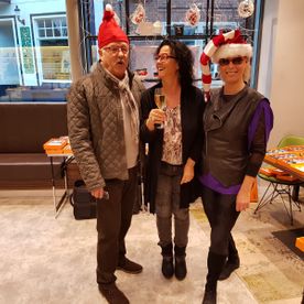 Optik Elsen, 2018: frostiges Weihnachtsevent mit Frost Eyewear