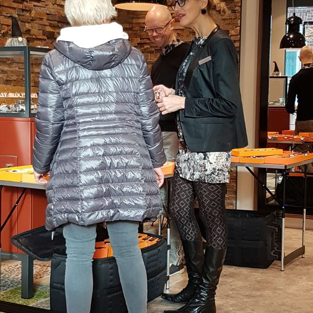 Optik Elsen, 2018: frostiges Weihnachtsevent mit Frost Eyewear