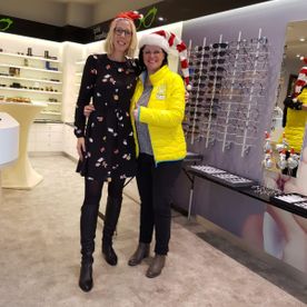 Optik Elsen, 2018: frostiges Weihnachtsevent mit Frost Eyewear