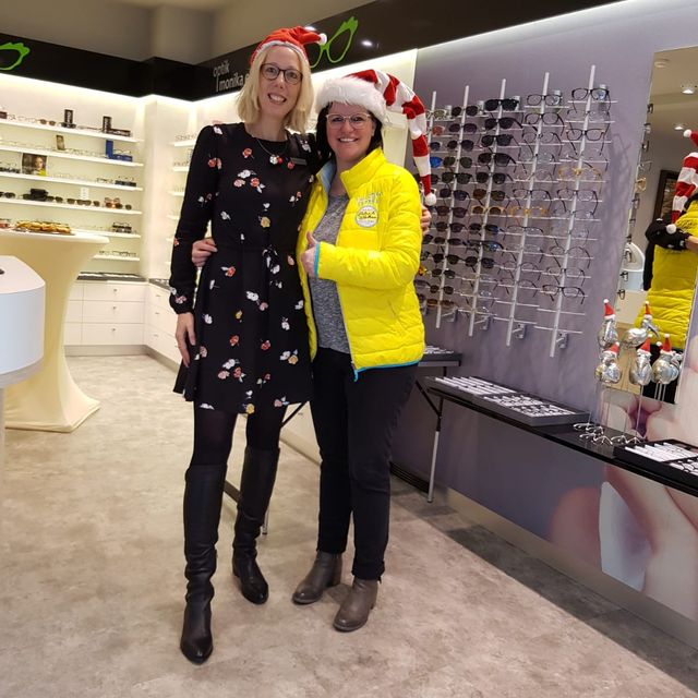 Optik Elsen, 2018: frostiges Weihnachtsevent mit Frost Eyewear