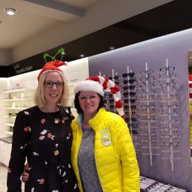 Optik Elsen, 2018: frostiges Weihnachtsevent mit Frost Eyewear